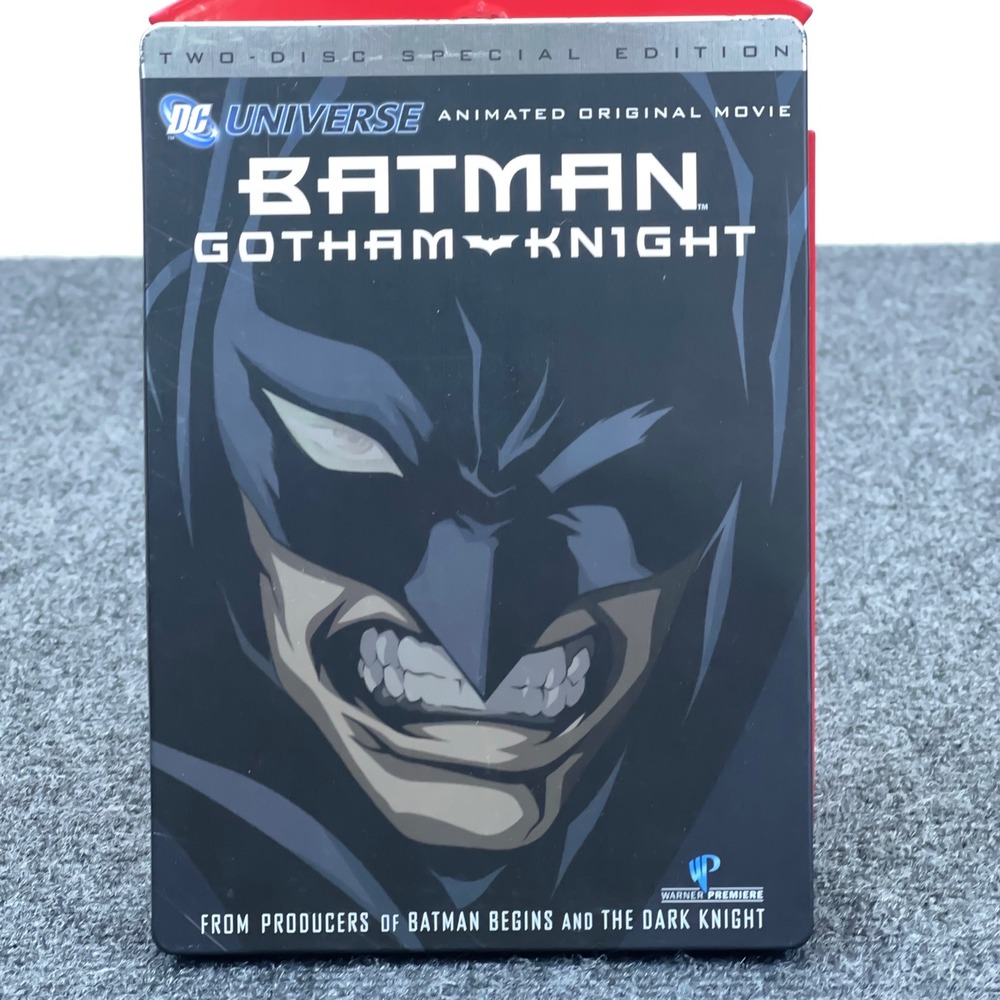 Batman Gotham Knight 2-Disc Special Edition DVD Steelbook DC Universe Movie
